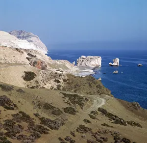 Paphos Prints: Aphrodites rock on Cyprus