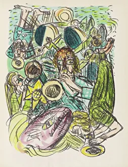 Beckmann Prints: Apocalypse, 1943. Creator: Beckmann; Max (1884-1950)
