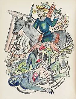 Apocalypse, 1943. Creator: Beckmann; Max (1884-1950)