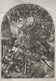 1485 1561 Prints: The Apocalypse: The Angel Gives St