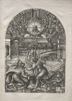 1485 1561 Prints: The Apocalypse: The Angel Shows St. John the Fountain of Living Water, 1546-1556. Creator