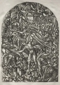 1485 1561 Prints: The Apocalypse: The Angel Sounding the Sixth Trumpet