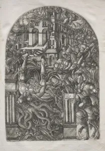 1485 1561 Prints: The Apocalypse: The Fall of Babylon, 1546-1556. Creator: Jean Duvet (French, 1485-1561)