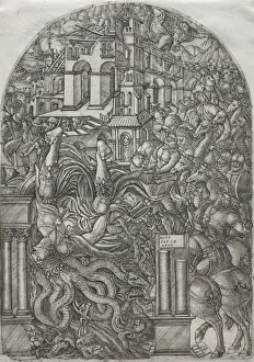 1485 1561 Prints: The Apocalypse: The Fall of Babylon. Creator: Jean Duvet (French, 1485-1561)