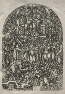 1485 1561 Prints: The Apocalypse: An Innumerable Multitude Which Stand before the Throne, 1546-1556
