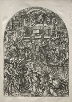 1485 1561 Prints: The Apocalypse: The Measurement of the Temple