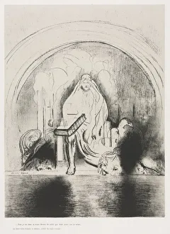 Late 19th Century Prints: The Apocalypse of Saint John: And I Saw in the Right Hand of Him that Sat on the Throne