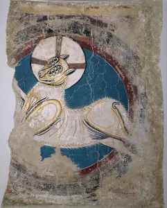 Apocalyptic Lamb (from Sant Climent de Taull). Artist: Master of Tahull (Master of Sant Climent de Taull) (active 12th century)