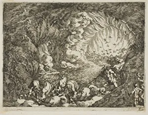 Fantastical Prints: Apocalyptic Vision with Sea Gods, n.d. Creator: Johann Wilhelm Bauer