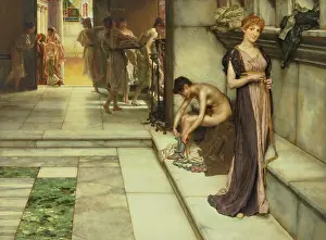 Hot Spring Prints: Apodyterium, 1886. Creator: Alma-Tadema, Sir Lawrence (1836-1912)