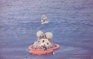 Inflated Collection: Apollo 13 Recovery Area, 1970. Creator: NASA
