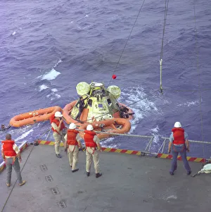 Astronauts Gallery: Apollo 8 Recovery, 1968. Creator: NASA