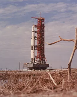 Kennedy Space Centre Gallery: Apollo 9 Saturn V rocket, 1969