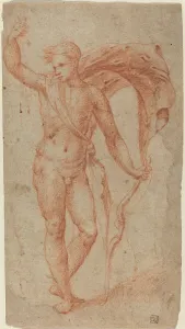 Drape Prints: Apollo, c. 1510 / 1540. Creator: Unknown