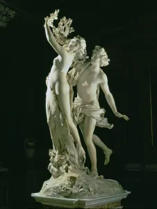 Gian Lorenzo Prints: Apollo and Daphne by Gian Lorenzo Bernini