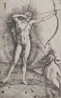Bow And Arrow Collection: Apollo and Diana, ca. 1503-5. Creator: Jacopo de Barbari