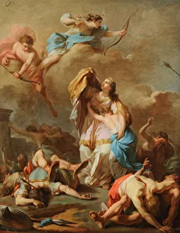 Apollo and Diana Punishing Niobe by Killing her Children