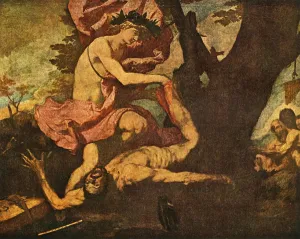 Apollo Prints: Apollo and Marsyas, 1637, (1938). Artist: Jusepe de Ribera