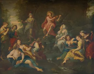 Apollo and the Muses, 1772. Artist: Angelika Kauffmann