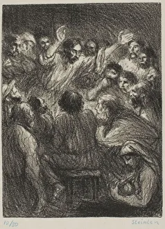 The Apostle, 1908. Creator: Theophile Alexandre Steinlen