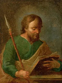 Disciples Prints: Apostle James of Zebedee, 1750-1760. Creator: Unknown