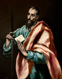 Loyalty Prints: The Apostle Paul. Artist: El Greco, Dominico (1541-1614)