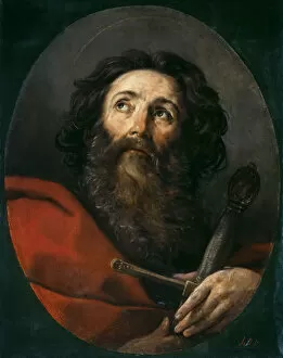 Apostle Paul Gallery: The Apostle Paul, c. 1617. Creator: Reni, Guido (1575-1642)