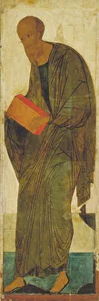 Moscow School Prints: The Apostle Paul (From the Deesis Range), ca 1408. Artist: Rublev, Andrei (1360 / 70-1430)
