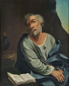 Keys Prints: Apostle Peter, (c1780s) Creator: Jonas Akerstrom