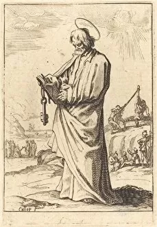 St Peter Gallery: The Apostle Peter. Creator: Jacques Callot