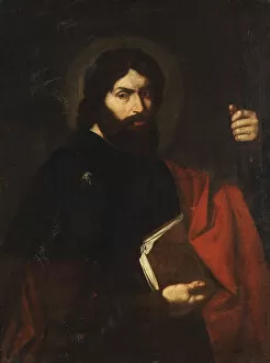 Apostle Saint James the Great. Artist: Ribera, Jose, de (1591-1652)