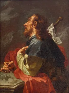 James The Apostle Prints: Apostle Saint James the Great. Creator: Pittoni, Giovan Battista (1687-1767)