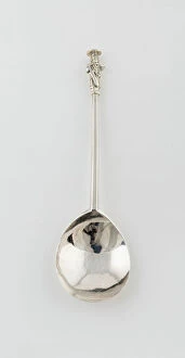 Apostle Spoon Gallery: Apostle Spoon: St. Bartholomew, London, 1618 / 19. Creator: Unknown
