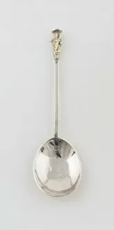 Apostle Spoon Gallery: Apostle Spoon: St. Thomas, London, 1647 / 48. Creator: Unknown
