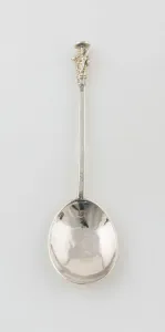St Thomas Prints: Apostle Spoon: St. Thomas, London, 1647 / 48. Creator: Unknown