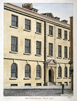 Apothecary Prints: Apothecaries Hall, City of London, 1806. Artist: Valentine Davis