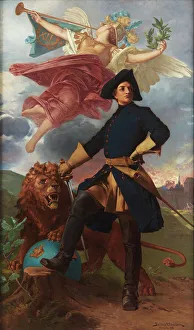 Great Northern War Collection: Apotheosis of Charles XII, 1893