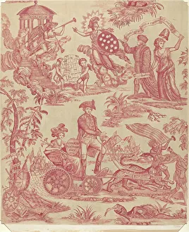 Printed Prints: Apotheosis of Franklin, 1935/1942. Creator: A. Zimet