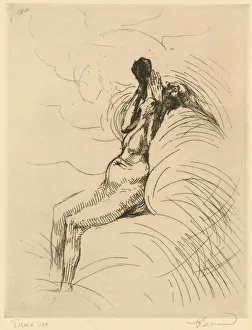 Besnard Albert Prints: Apotheosis (L Apotheose), c. 1886. Creator: Paul Albert Besnard