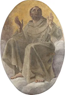 Apotheosis of Saint Francis, 1604-1605. Creator: Albani; Francesco (1578-1660)