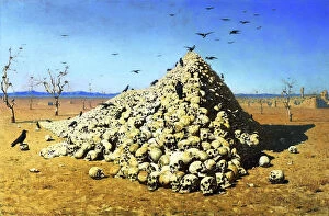 Images Dated 28th May 2010: Apotheosis of the War, 1871. Artist: Vasily Vereshchagin