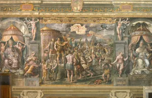 Apostolic Palace Prints: The Apparition of the Cross to the Emperor Constantine