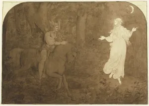 The Apparition in the Forest, 1823. Creator: Moritz von Schwind