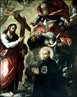 Images Dated 22nd May 2003: Appearance of Christ to Saint Ignatius of Loyola