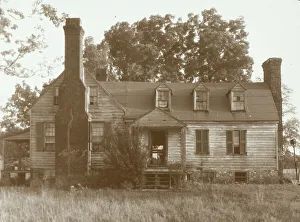 Lantern Slides 1930 1940 Gmgpc Prints: Apperson Farm House, New Kent County