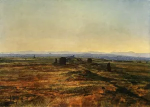 The Appian Way at Sundown, 1845, (1965). Creator: Aleksandr Ivanov