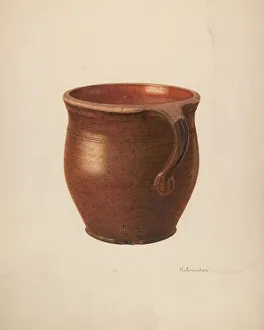 Amantea Nicholas Prints: Apple Butter Pot, 1935 / 1942. Creator: Nicholas Amantea
