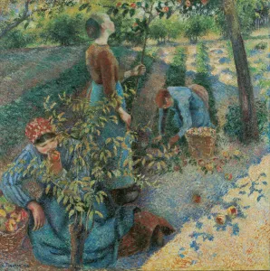 Kurashiki Prints: Apple Picking, 1886