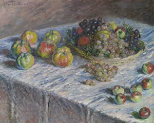 Monet Claude Gallery: Apples and Grapes, 1880. Creator: Claude Monet