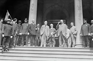 Banker Prints: Appleton, Gaynor, Schiff & Ridder, 1913. Creator: Bain News Service